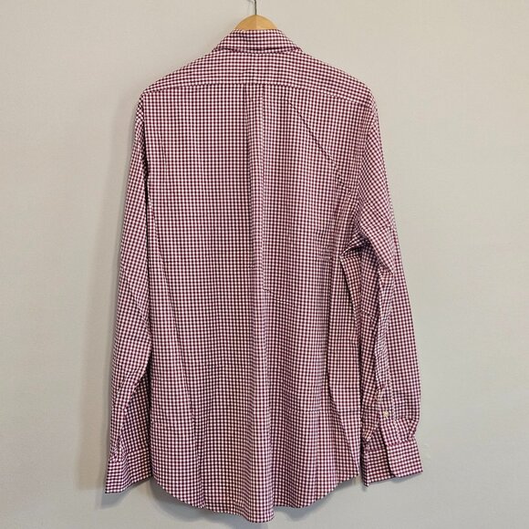 Ralph Lauren Classics Shirt — Maroon Check — XL — NWT — $110 MSRP - Picture 4 of 4